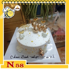 Bánh kem noel đẹp mừng giáng sinh N58