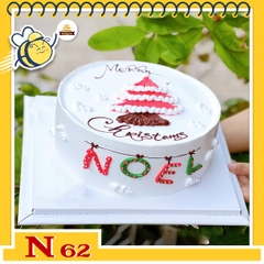 Bánh kem noel đẹp mừng giáng sinh N62