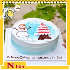 Bánh kem noel đẹp mừng giáng sinh N65