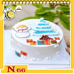 Bánh kem noel đẹp mừng giáng sinh N66