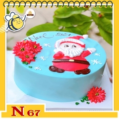 Bánh kem noel đẹp mừng giáng sinh N67