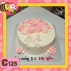 Bánh kem 8/3 quà tặng quốc tế phụ nữ C125