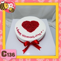 Bánh kem 8/3 quà tặng quốc tế phụ nữ C136