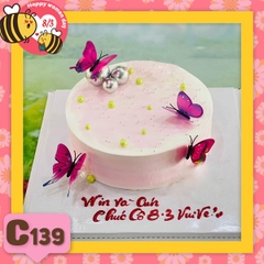 Bánh kem 8/3 quà tặng quốc tế phụ nữ C139