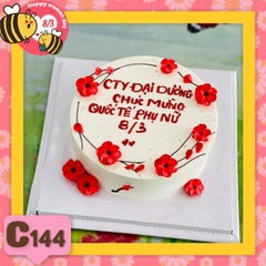 Bánh kem 8/3 quà tặng quốc tế phụ nữ C144