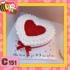 Bánh kem 8/3 quà tặng quốc tế phụ nữ C151