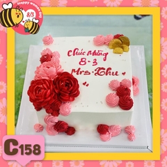 Bánh kem 8/3 quà tặng quốc tế phụ nữ C158