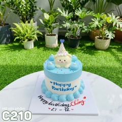 Bánh kem mini C210 chú heo ủn ỉn tặng Chồng yêu