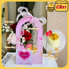 [TpHCM] Combo túi hoa bánh 8/3 quốc tế phụ nữ CB51