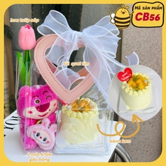 [TpHCM] Combo túi gấu và bánh kem mini tặng 8/3 quà quốc tế phụ nữ CB56