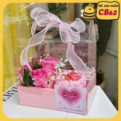 [TpHCM] Set hoa tươi bánh kem quốc tế phụ nữ 8/3 CB62