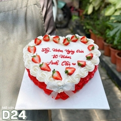 Bánh kem dâu D24