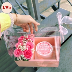 [Chỉ ship HCM] Set hoa bánh kem LV14