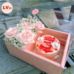 [Chỉ ship HCM] Set hoa bánh kem LV19