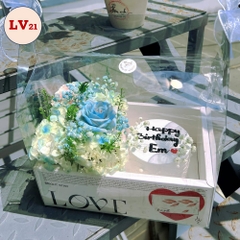 [Chỉ ship HCM] Set hoa bánh kem LV21