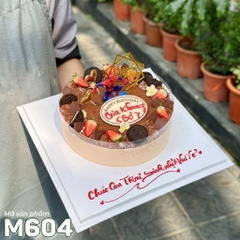 Bánh tiramisu M604 phiên bản Spiderman độc đáo cho bé trai và phái mạnh