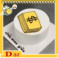Mẫu bánh kem đẹp D37 cọc tiền cực độc lạ