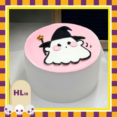 Bánh kem Halloween HL10 con mả con ma