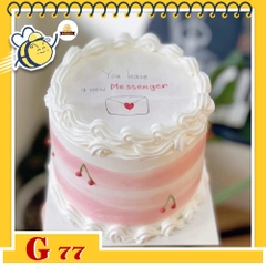 G77 bánh đốt cháy bán chạy Secret Message