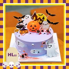 Bánh kem Halloween HL22 phụ kiện xinh xắn