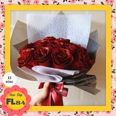 Bó hoa sáp hoa hồng vĩnh cửu FL84 mẫu 13 bông