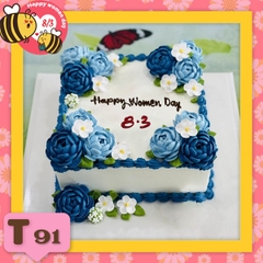 Bánh kem 8 tháng 3 T91 quà tặng quốc tế phụ nữ 8/3