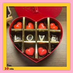 Hộp socola valentine S51 10 viên - Chocolate chất lượng giao tận nhà