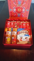 T10 5 hồng sâm Queen Bin, COUNTRY MA’AM Nhật, 3 Hộp Đậu Phộng tân Tân