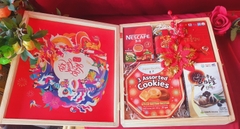 T103 Tỏi đen Hàn, Sâm chén Hàn Quốc, Bánh Nhật Bản MA’AM. NesCafe, Hũ hạt dinh dưỡng