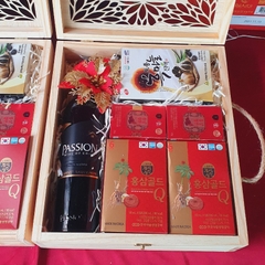 T107 2 Sâm lát JM, 2 Sâm Q Plus, Tỏi đen Hàn, Passion