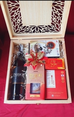 T110: Sâm ngâm mật ong BIO, Hồng Sâm Linh Chi Đông Trùng, Sâm Lát JM, Tỏi Đen, Passion Chile