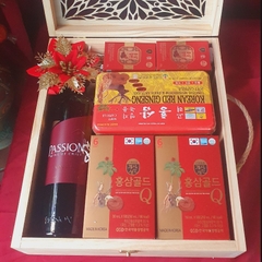 T119  2 Sâm Q Plus, Đạm Sâm Gold, 2 Sâm Lát JM Hàn Quốc, Passion