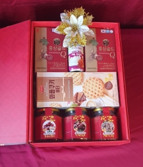 T73 Sâm Q6, Yến chưng, Bánh Kokola, Mix trái cây + hạt dinh dưỡng