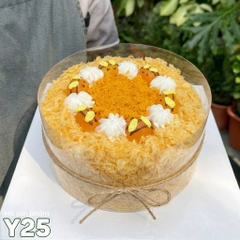 Bánh sinh nhật trứng muối Y25 bông lan trứng muối ngon