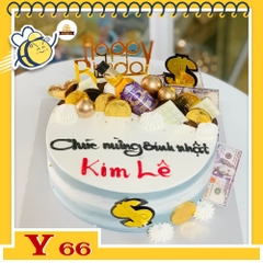 Bánh kem Y66 phụ kiện sang trọng tinh tế tặng nam nữ, khách hàng