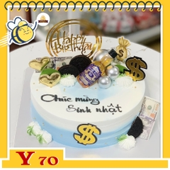 Bánh kem Y70 bánh sinh nhật mẫu mới dành tặng nam giới đàn ông