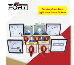 Bộ 10 cái Đèn báo Voltmeter màu vàng - AD116-22DSV YELLOW Fort