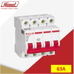 Cầu Dao Tự Động  MCB 4P 63A 6kA