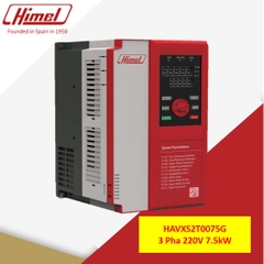 Biến tần Inverter HAVXS2T0075G  3 Pha 220V 7.5kW Himel