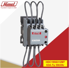 Contactor tụ bù 30kVAr - 63A