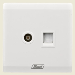 Ổ cắm kết hợp TV và điện thoại