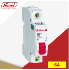 Cầu Dao Tự Động  MCB 1P, 6A, 6kA