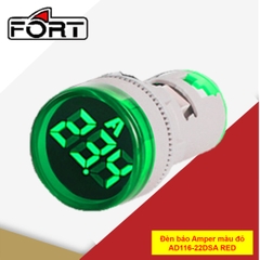 Đèn báo Ampermeter màu đỏ - AD116-22DSA RED Fort