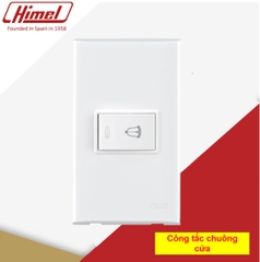 Bộ 2 cái công tắc chuông cửa HWDC5P1+ HWDC5BS Himel