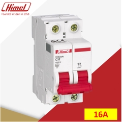 Cầu Dao Tự Động  MCB 2P, 16A, 6kA