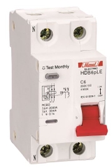 Cầu Dao Chống Rò RCBO 1P+N, 63A, 30mA