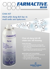 Xịt Bạc Farmactive Silver spray