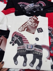 Áo thun ngựa - Form rộng dưới 65kg