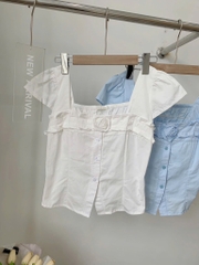 Áo sơ mi hoa ngực - 369