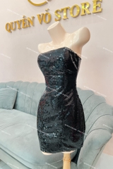 Đầm kim sa bling
